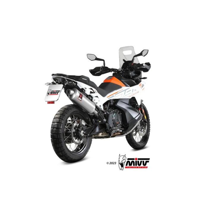 Silencieux MIVV Dakar KT.021.LEKX | Oxmoto