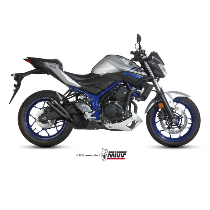Silencieux MIVV Double Gun Y.055.LDGB | Oxmoto