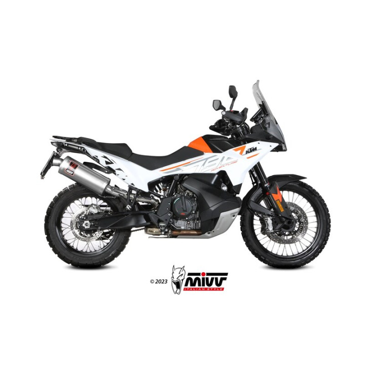 Silencieux MIVV Dakar KT.021.LEKX | Oxmoto