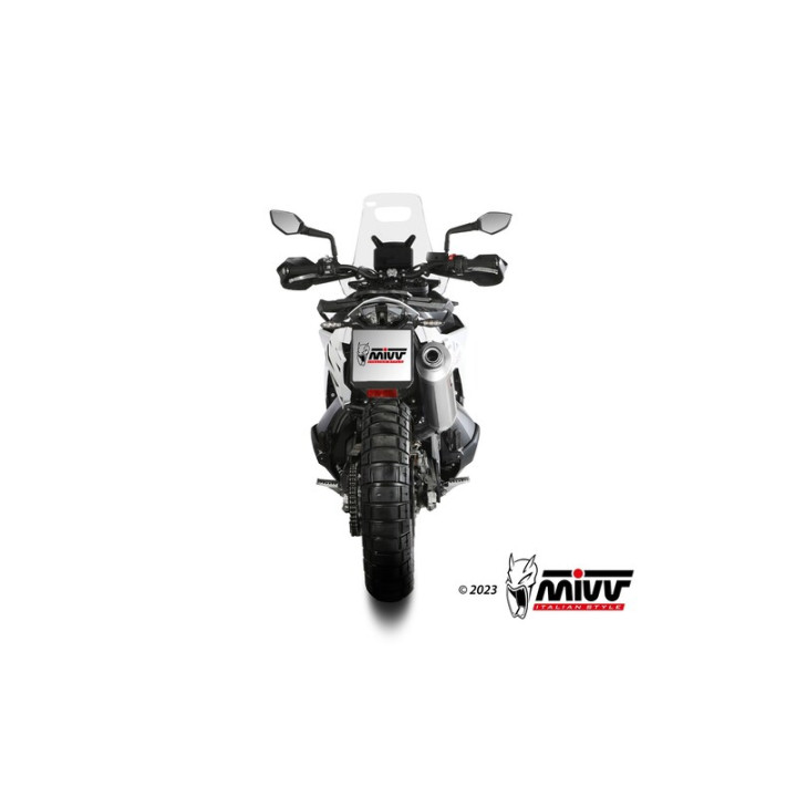 Silencieux MIVV Dakar KT.021.LEKX | Oxmoto