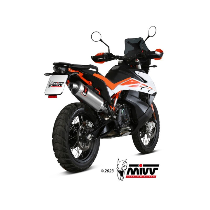 Silencieux MIVV Dakar KT.021.LEKX | Oxmoto