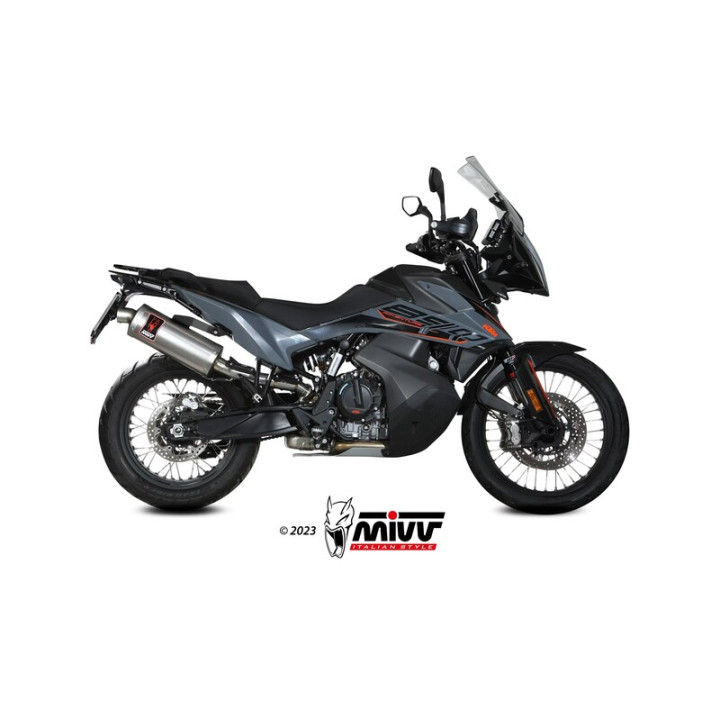 Silencieux MIVV Dakar KT.021.LEKX | Oxmoto