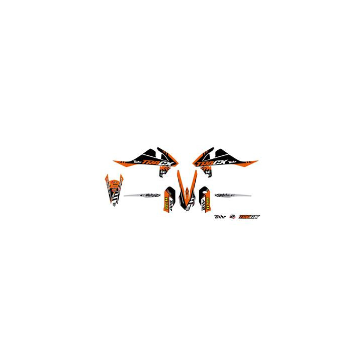 Kit déco Kutvek tracx orange KTM exc/exc-f 1067951 | Oxmoto