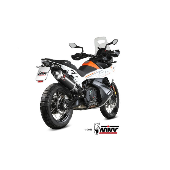 Silencieux MIVV Dakar KT.021.LEKB | Oxmoto