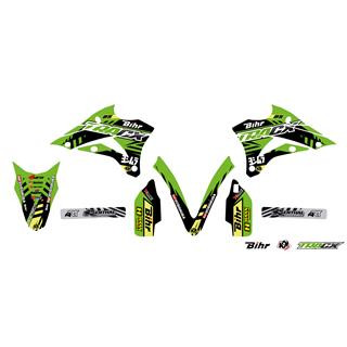Kit déco Kutvek tracx vert Kawasaki kx85 | Oxmoto