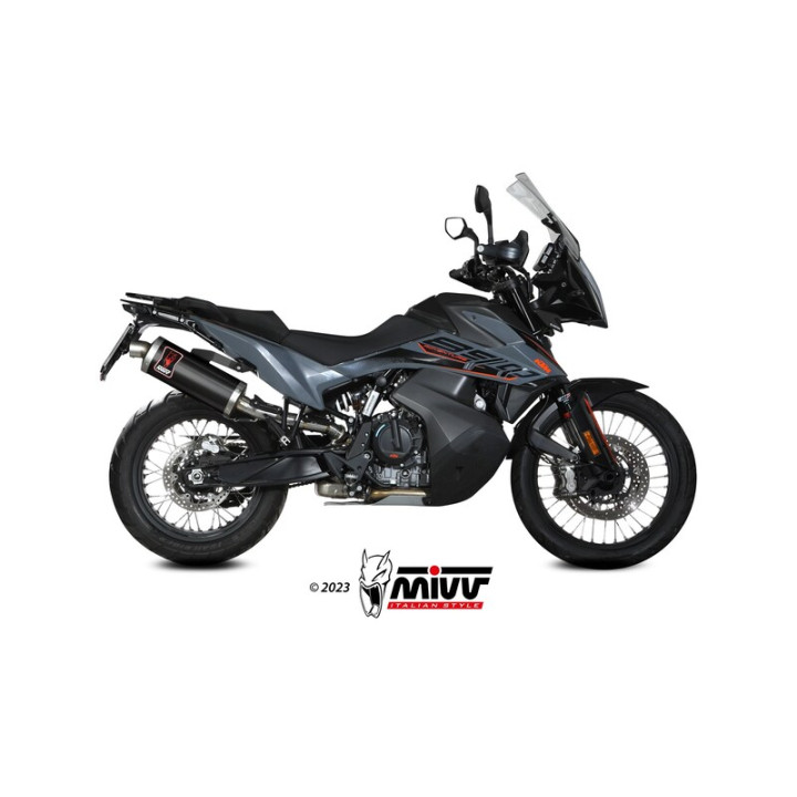 Silencieux MIVV Dakar KT.021.LEKB | Oxmoto