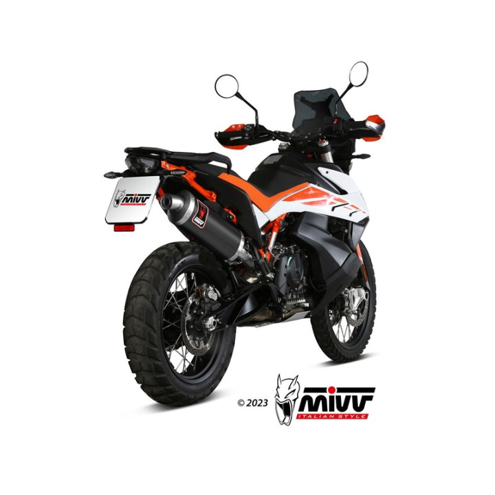 Silencieux MIVV Dakar KT.021.LEKB | Oxmoto