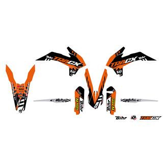 Kit déco Kutvek tracx orange KTM exc/exc-f 1067950 | Oxmoto