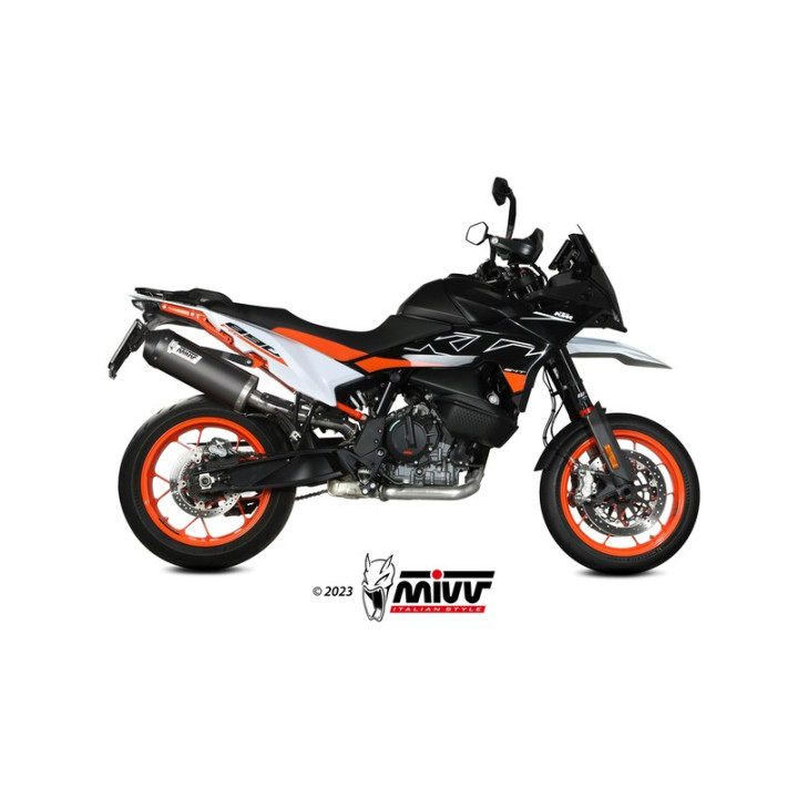 Silencieux MIVV Oval KT.021.LVC | Oxmoto