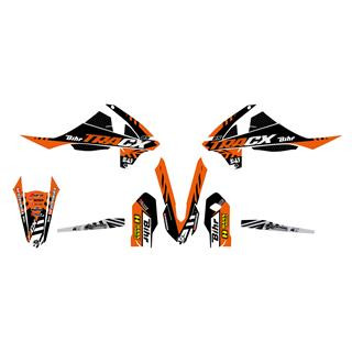 Kit déco Kutvek tracx orange KTM sx85 1067952 | Oxmoto