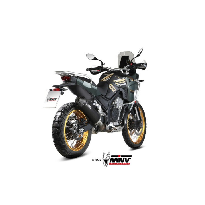 Silencieux MIVV Oval KO.002.LVC | Oxmoto