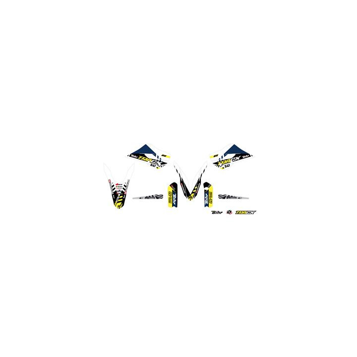 Kit déco Kutvek tracx blanc Husqvarna tc85 1067925 | Oxmoto