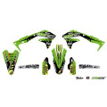 Kit déco Kutvek tracx vert Kawasaki kx450f 1067935 | Oxmoto