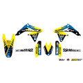 Kit déco Kutvek tracx jaune Suzuki rm-z450 | Oxmoto