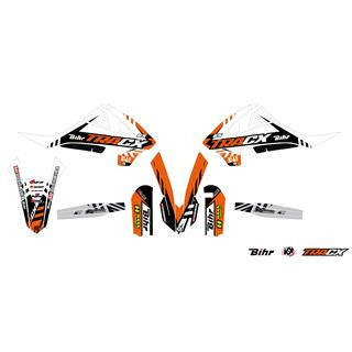 Kit déco Kutvek tracx orange KTM sx65 1067945 | Oxmoto