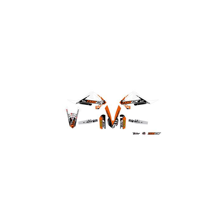 Kit déco Kutvek tracx orange KTM sx65 1067945 | Oxmoto
