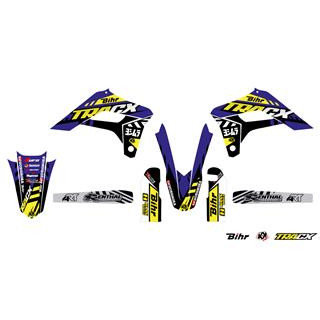 Kit déco Kutvek tracx bleu sherco 1067958 | Oxmoto