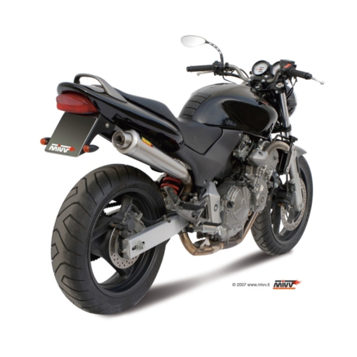 Silencieux MIVV X-Cone inox brossé Honda CB600F Hornet 00.73.H.018.LC3