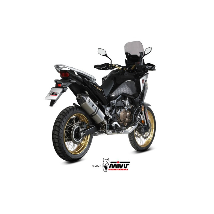 Silencieux MIVV Speed Edge - Honda CRF1100L Africa Twin H.079.LRX