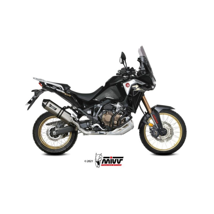 Silencieux MIVV Speed Edge - Honda CRF1100L Africa Twin H.079.LRX