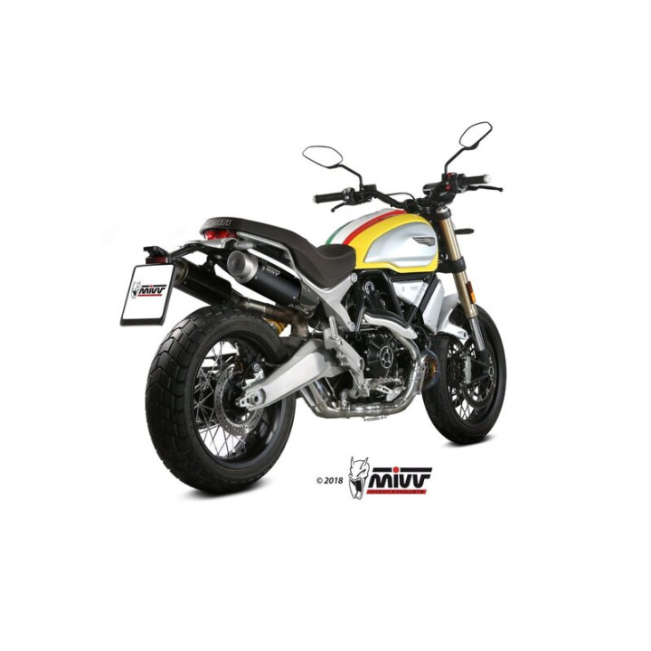 Silencieux MIVV GP Pro - noir D.038.LXBP | Oxmoto
