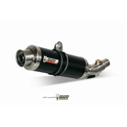 Silencieux double MIVV GP carbone Kawasaki Z1000 00.73.K.020.L2S