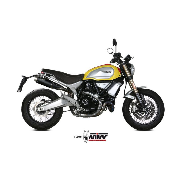 Silencieux MIVV GP Pro - noir D.038.LXBP | Oxmoto