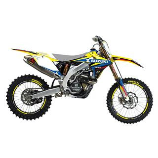 Kit déco Blackbird dream graphic 4 Suzuki rm-z250/450