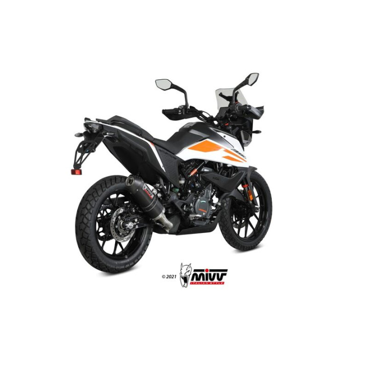 Silencieux MIVV Oval - KTM 390 Adventure KT.024.L3C | Oxmoto
