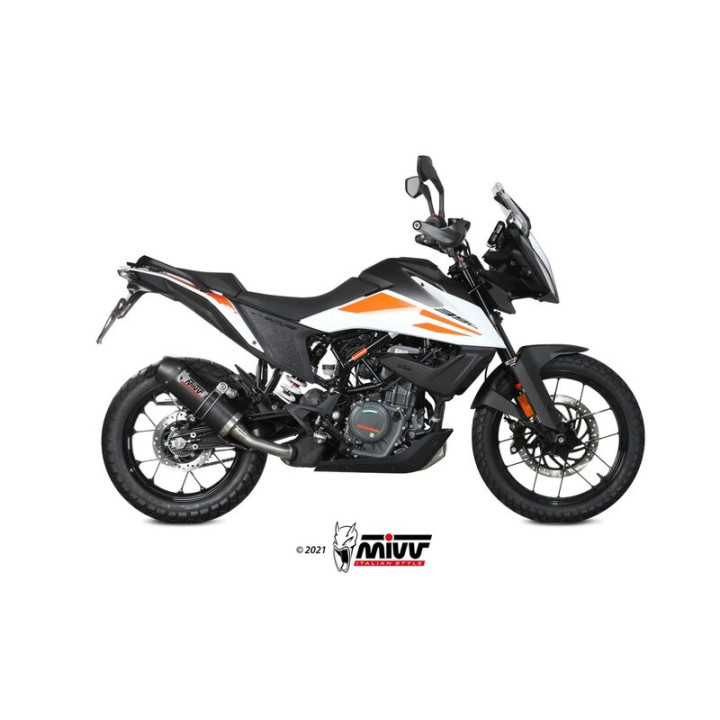 Silencieux MIVV Oval - KTM 390 Adventure KT.024.L3C | Oxmoto