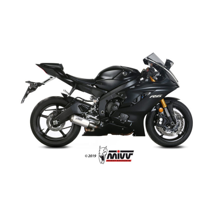 Silencieux MIVV MK3 - inox Y.063.LM3X | Oxmoto