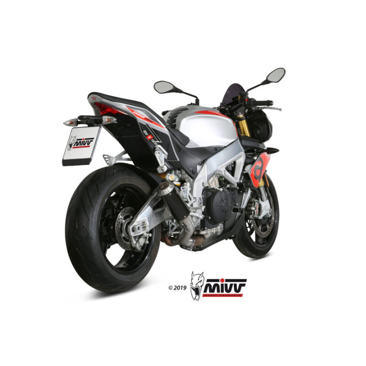Silencieux MIVV MK3 - noir A.012.SM3B | Oxmoto