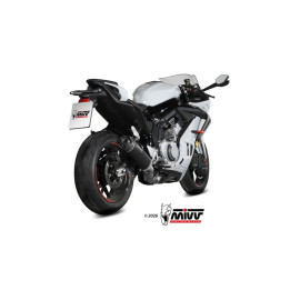 Système d'échappement complet MIVV AK-1 CF.010.KZK | Oxmoto