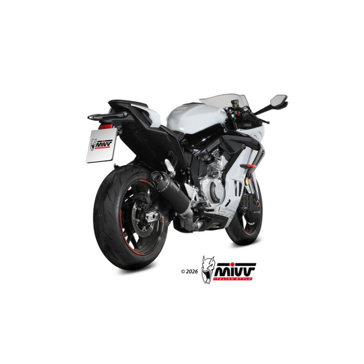 Système d'échappement complet MIVV AK-1 CF.010.KZK | Oxmoto