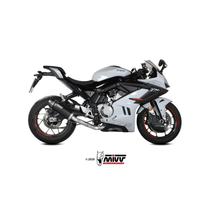 Système d'échappement complet MIVV AK-1 CF.010.KZK | Oxmoto