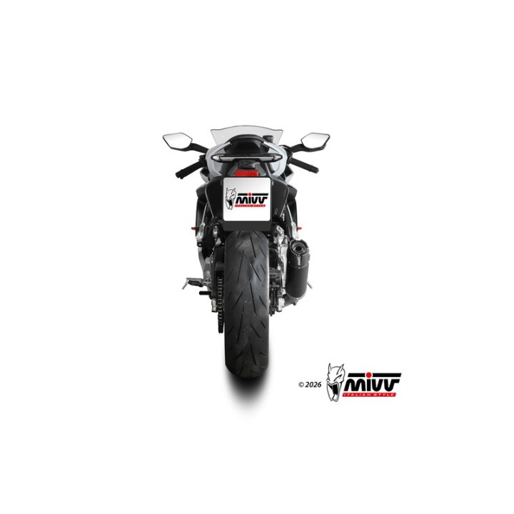 Système d'échappement complet MIVV AK-1 CF.010.KZK | Oxmoto