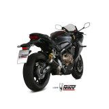 Ligne complète MIVV MK3 - noir H.072.SM3B | Oxmoto