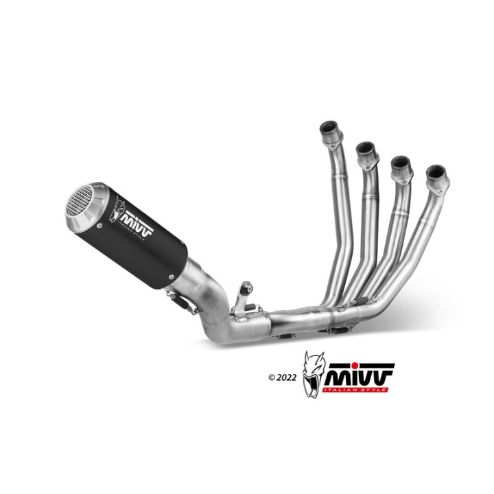 Ligne complète MIVV MK3 - noir H.072.SM3B | Oxmoto