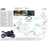Ligne complète MIVV GP Pro Y.071.L2P | Oxmoto
