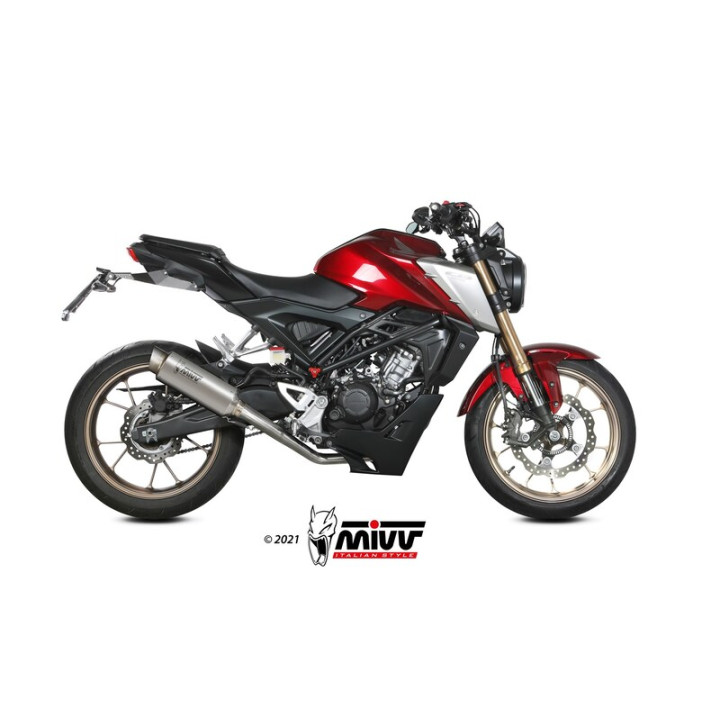 Ligne complète MIVV GP PRO - Honda CB125R H.077.L6P | Oxmoto