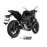 Ligne complète MIVV MK3 - noir 00.X.YA.0008.SM3B | Oxmoto