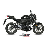 Ligne complète MIVV MK3 - noir 00.X.YA.0008.SM3B | Oxmoto