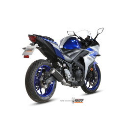 Ligne complète MIVV MK3 - carbone 00.X.YA.0008.SM3C | Oxmoto