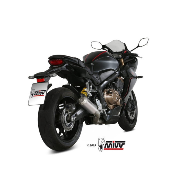 Ligne complète MIVV MK3 - inox H.072.SM3X | Oxmoto