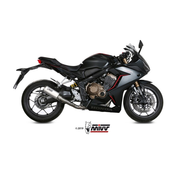 Ligne complète MIVV MK3 - inox H.072.SM3X | Oxmoto