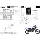 Pièces de rechange MIVV 9773Y064S3 | Oxmoto