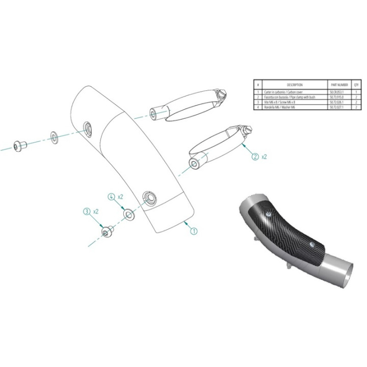 Pièces de rechange MIVV 50.73.915.0 | Oxmoto