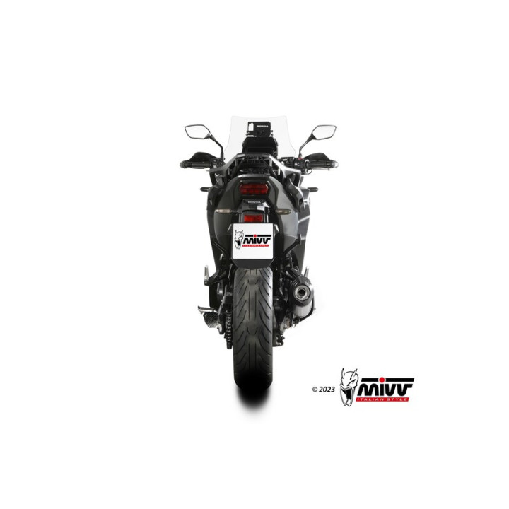 Silencieux MIVV Oval Carbon Cap titane | Oxmoto
