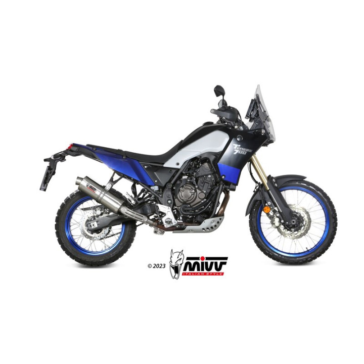 Silencieux MIVV Oval titane | Oxmoto