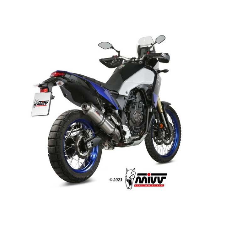 Silencieux MIVV Oval titane | Oxmoto